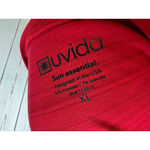 Uvida Sun Essential Rashguard XL Swim shirt UPF 50+ UV Extra Large‎ 21103 Red Photo 1