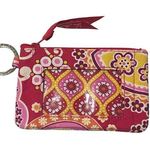Vera Bradley Petite License Pink Red Purse Wallet Photo 0