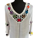 Ana & Rose Crochet Floral Boho Bathing Suit Cover Photo 1