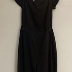 Michael Kors womens black light weight romper size L Photo 7