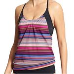 Athleta NWT Capri stripe blousy tankini Top Photo 0
