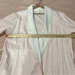 Raeshmi Bamboo Rayon Cotton Blend Soft Luxury Bath Robe Pink White Midi Size S Photo 12