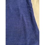 Chico's Travelers Tank Top Women's Size 2/L Blue Ribbed Sleeveless Casual Photo 2