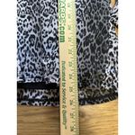 Roz & Ali Animal Print Women Blouse Size Large Lined Lightweight Business Casual Photo 3