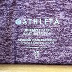 Athleta  Uptempo II Elevate Purple Crewneck Long Sleeve Athletic Top XS Photo 4