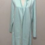 Torrid Suede Trench Coat Pastel Green Photo 1