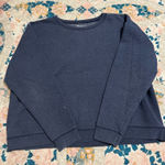 Hanes  Navy Sweatshirt Photo 0