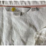 Boden Linen Midi Shirt Dress 6R Button Down Short Sleeve Pockets Tie Waist Size 6 Photo 6