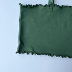 Free People Bralette Removable Strap Lightweight Green Size Medium/Large NEW Photo 2