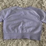 Cropped Workout Top Purple Size M Photo 1