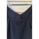 Uniqlo Strappy black Deep V Neck pullover camisole side slit top tank size XS Photo 7