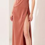 For Love & Lemons Viv Maxi Dress, Brown, XL Photo 0