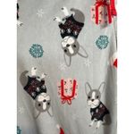 Kensie Women's Pajama Set French Bulldog Christmas Print Red Long Sleeve MED NWT Photo 8