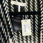 Maje  Emilie Houndstooth Print Cape Shawl Wrap OS Photo 6