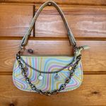 Women's Colorful Shoulder Bag with Chain Detail Yellow Photo 0