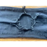 Women's Vervet by Flying‎ Monkey Black Distressed Jeans Size 32 Bin B Photo 1