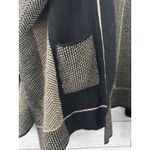 Cocogio Sweater Cardigan Open Hoodie Women Black Wool Blend Made In Italy Wool Size 0 Photo 4