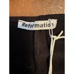 Reformation  Jaco Black Knit Top - Size Large - NWT Photo 5