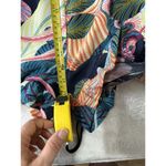 Nicole Miller Studio Off The Shoulder Floral Romper Ruffle Hem Size 6 Photo 6