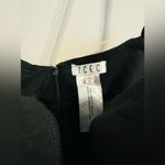 TCEC New! Black fringe dress with silver studs Size small Photo 3