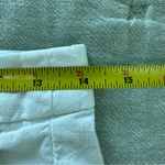 Frank & Eileen  Women’s White Cotton Flax Pants Size 0 Photo 4