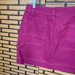 Old Navy Purple Cargo Skirt Size 6 Photo 4
