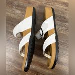 Aerosoft  Women’s Hola White Slip-On Sandals Size 39 Summer Beach Vacation Photo 2