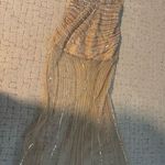 gold sequin prom dress Photo 4