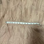 Soho Apparel  Asymmetrical Tulle Skirt in Tan Photo 8