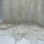 Zimmermann Off-White Women's Embroidered Eyelet Silk Romper w/Spaghetti Straps-0 Photo 10