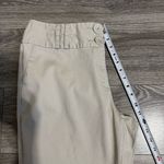 Dressbarn Women Light Beige Capri Shorts Size 14 with Pockets Cotton Blend Photo 8