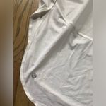 Lululemon twist around tank w/built in bra white 8 Photo 4