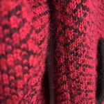 Mohair Wool Blend Oversized Coat Cardigan Long Cape Duster Pattern Sweater Small Photo 9