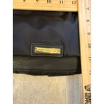 Madden Girl Black Nylon Duffel Bag Gold Accents Travel Weekender Gym Bag Photo 3