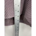 Talbots  Woman 12W Purple Textured Knit Blazer Jacket Button Front Career Photo 8