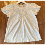 Fat Face UK white lace trim ruffle sleeveless top 4 Photo 9