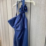 Sena Halter‎ Dress Blue Size L Photo 3