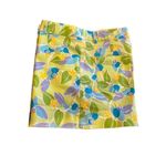 Lilly Pulitzer  Shorts  Green Blue Floral size 8 Photo 3