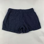 Old Navy  Dark Striped Linen Blend Pull On Shorts M Photo 4