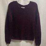Aeropostale Women's Burgundy Sweater Photo 0