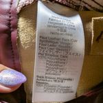 Madewell  The Perfect Vintage Faux Leather Edition Red Straight Leg Pants 25 NWT Photo 5