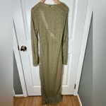 House Of CB  Giovanna Stone Floral Lace Long Sleeve Maxi Dress M Photo 8