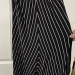 Black pant jumper with bell sides black and white Size XL Photo 2