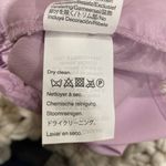 J.Crew XS Tank Top Lace Ruffle Neck Lavender Purple Pastel Pink Scalloped Photo 5