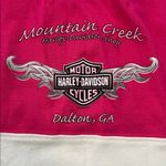 Harley Davidson Sequin White/Pink Baby TShirt Size Large White Photo 5