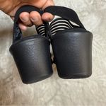 Skechers Rumblers Sci-Fi Black Wedge Sandals SZ:8 Photo 3