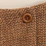 Petite Sophisticate Collection Vintage Wool Wrap Skirt Size 14 NEW Brown Neutral Photo 1