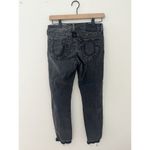 True Religion  Halle High Rise Super Skinny Ankle Cut Black Jeans Size 27 Photo 1
