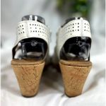 Rockport Cobb Hill Janna Perforated Boot Sandal White size 10 Photo 13