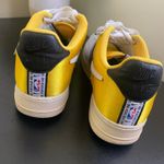 Nike AIR FORCE 1 ‘07 LV8 NBA SATIN WHITE YELLOW MENS Size 12 Photo 2